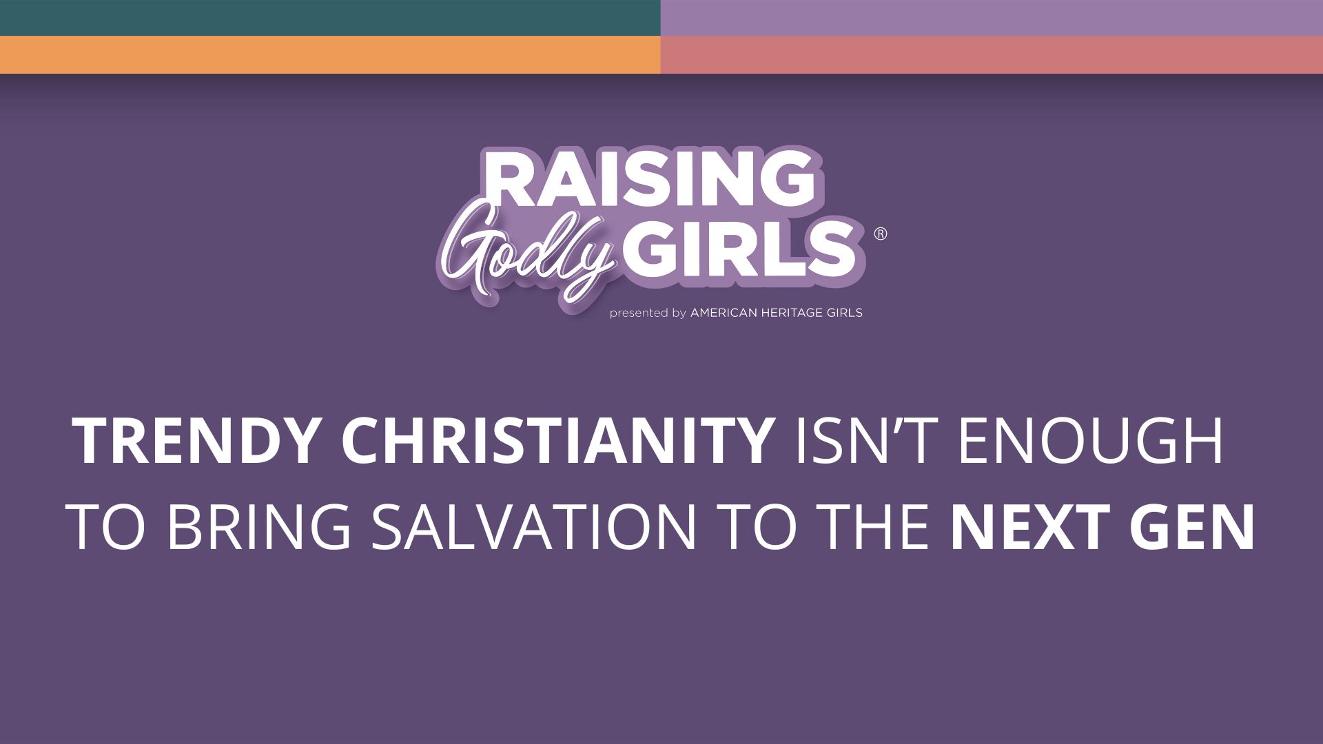 R Rated Christianity